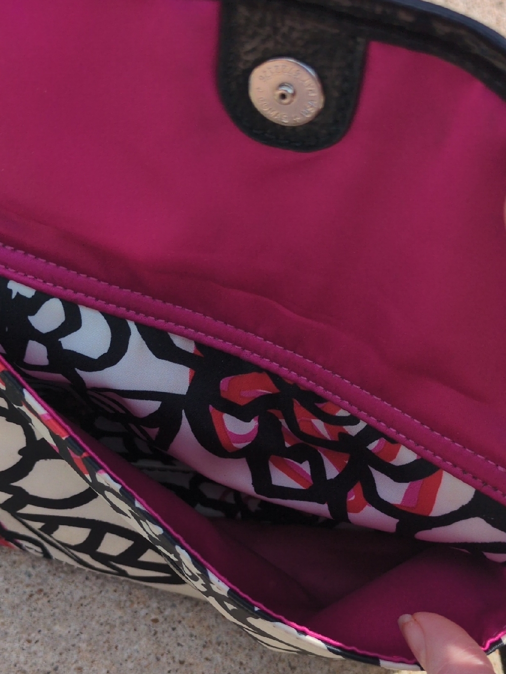COACH POPPY Floral Scribble Print Daisy Kyra Graffiti Messenger Crossbody Purse - Picture 10 of 17